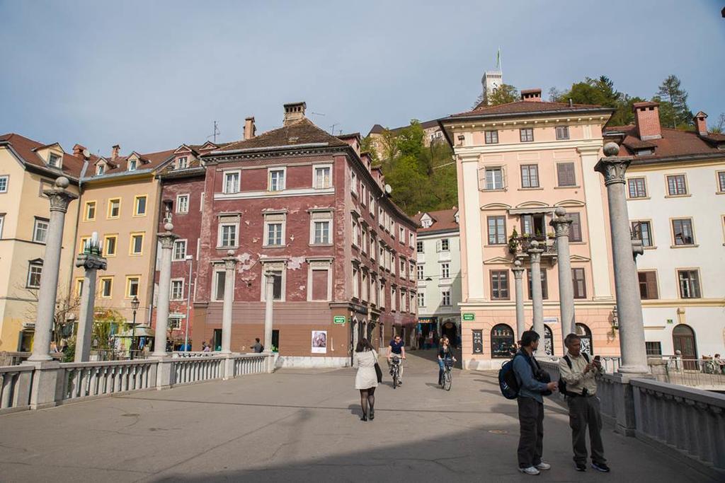 Cobblers Bridge Apartment Lublana Zewnętrze zdjęcie